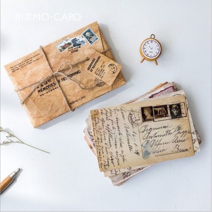 30Pcs-pack-Retro-memories-of-yellowed-old-letters-Nostalgic-Past-Postcard-Greeting-Card-Envelope-Gift-Birthday_jpg_640x640